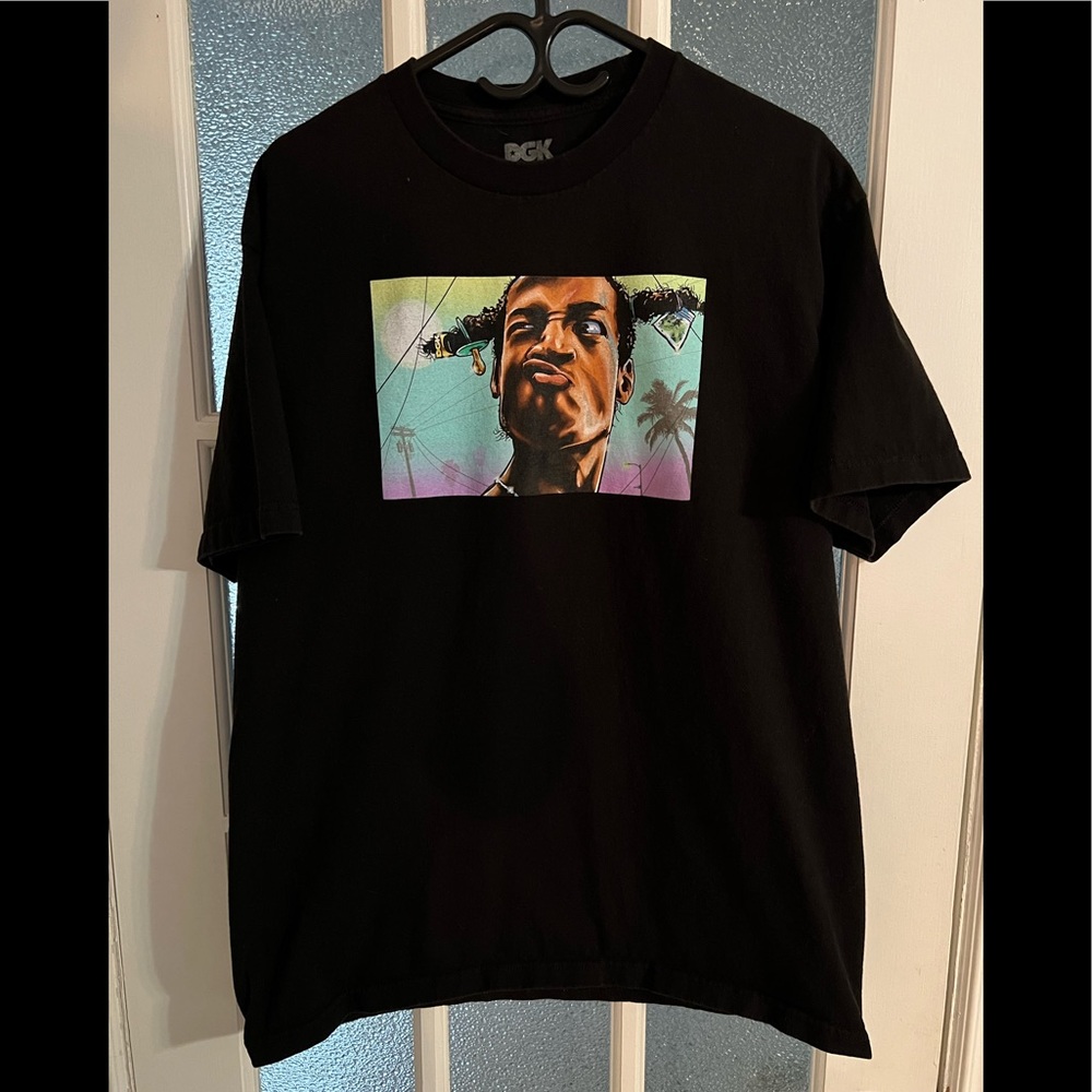 DGK  x LOC DOG Black t-Shirt XL